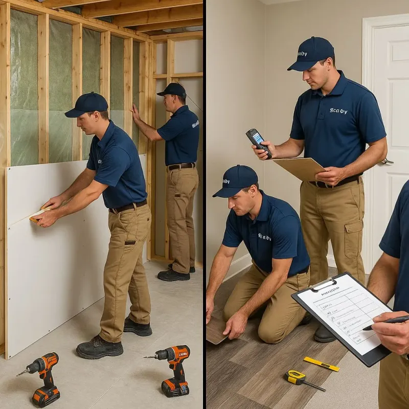 Repairs and Reconstruction process in Bibb County, AL